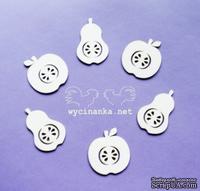 Чипборд от Wycianka - Яблоки и груши, 6 шт. - ScrapUA.com