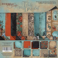 Набор двусторонней бумаги от Scrapmir - Time to Dream (ENG), 30х30см, 10 шт.