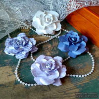 Набор бумажых цветов ручной работы-Avalanche - Lavender - ScrapUA.com