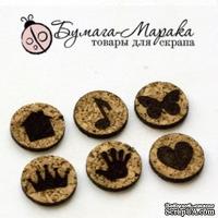Бинго-фишки из пробки. Набор №3