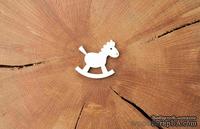 Чипборд &quot;Конек&quot; от WOODchic, 4х3,7 см - ScrapUA.com