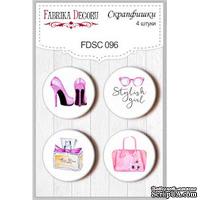 Набор скрапфишек Фабрика Декору из 4 шт FDSC 096