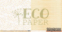 Лист двусторонней бумаги для скрапбукинга от EcoPaper - "Сухоцветы" из коллекции "Тайны леса".