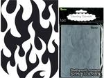 Папка для тиснения и эмбоссинга от Darice - Flames - ScrapUA.com
