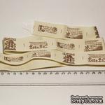 Лента от Thailand - Lovely Print Cotton Ribbon Label String Four Patterns, 1 метр - ScrapUA.com