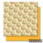 Двусторонний лист картона от American Crafts - Evelyn, Botanique, 30x30 см, 1 шт. - ScrapUA.com