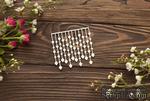 Чипборд от WOODchic - Подвеска &quot;Кристаллики&quot;, 7.5х7 см - ScrapUA.com