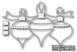 Ножи для вырубки от Memory Box - Christmas Ribbon Ornaments - ScrapUA.com