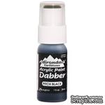 Акриловая краска Ranger - Adirondack Acrylic Paint Dabbers - Pitch Black - ScrapUA.com