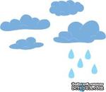 Нож для вырубки от Cheery Lynn Designs - Clouds and Rain - ScrapUA.com