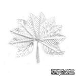 Тканевые листики Victoria Lynn - Large Single Leaf White, цвет: белый, 12 шт. - ScrapUA.com
