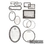 Набор карточек для журналинга с веллумом от BasicGrey -  Basic White - Journaling Transparencies - Take Note - ScrapUA.com