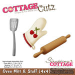 Лезвие CottageCutz - Oven Mitt &amp; Stuff, 10х10 см - ScrapUA.com
