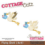Лезвие CottageCutz - Flying Stork, 10х10 см - ScrapUA.com