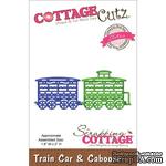 Лезвие CottageCutz - Elites Die - Train Car &amp; Caboose - ScrapUA.com