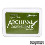 Архивные чернила Ranger - Wendy Vecchi - Archival Ink Pads - Fern Green - ScrapUA.com