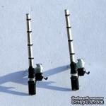 Набор брадсов Eyelet Outlet - Fishing Pole Brads, 12 штук - ScrapUA.com