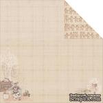 Лист двусторонней скрапбумаги Fabscraps - Baby Bear Double-Sided Cardstock - Story Bear 1, 30х30 см - ScrapUA.com