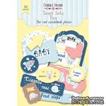 Высечки, коллекция Sweet baby boy-1,  50 штук, ТМ Фабрика Декора - ScrapUA.com