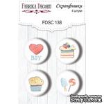 Набор скрапфишек Фабрика Декору из 4 шт. FDSC 138 - ScrapUA.com