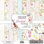 Набор скрапбумаги Orchid song 30,5x30,5 см 10 листов, ТМ Фабрика Декора - ScrapUA.com