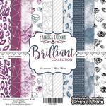 Набор бумаги 20х20 Brilliant, ТМ Фабрика Декору - ScrapUA.com