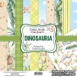 Набор скрапбумаги Dinosauria 20x20 см 10 листов, ТМ Фабрика Декора - ScrapUA.com