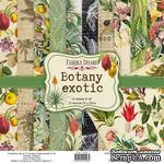 Набор скрапбумаги Botany exotic 20x20 см, ТМ Фабрика Декора - ScrapUA.com