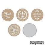Пластины для фольгирования от Spellbinders - Elegant Foils Seals - ScrapUA.com
