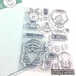 Набор штампов Gerda Steiner - Holiday Friends 4x6 Clear Stamp Set - ScrapUA.com