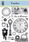 Набор акриловых штампов HOTP - Timeless Stamp Set, размер 14х17,8 см - ScrapUA.com