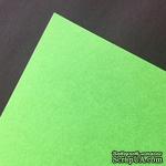 Двусторонний лист бумаги Hyacint, цвет зеленый, размер А4, 110гр/м.кв - ScrapUA.com