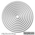 Лезвие My Favorite Things - Die-namics Stitched Circle STAX - ScrapUA.com
