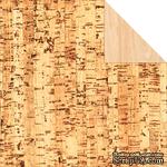 Лист скрапбумаги от Kaisercraft -CORK-BASE COAT - ScrapUA.com