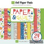 Набор бумаги двусторонней от Echo Park,  Paper &amp; Glue, 15х15см. - ScrapUA.com