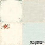 Лист односторонней бумаги от Pion Design - Forget me not - From my Heart II, 30х30 - ScrapUA.com