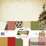 Набір новорічного скраппаперу від Kaisercraft - Yuletide PAPER PACK, 12 л. - ScrapUA.com