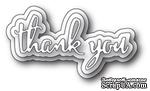 Нож для вырубки от Poppystamps - Spectacular Thank You - ScrapUA.com