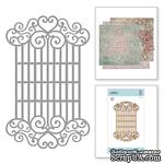 Нож для вырубки от Spellbinders - Swirl Lattice Panel - ScrapUA.com