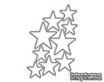 Нож для вырубки от Spellbinders - Shapeabilities - Donna Salazar - Cascading Stars - ScrapUA.com