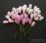 Набор тюльпанов (розовые оттенки), 10мм, 10 шт. - ScrapUA.com