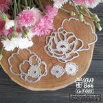 Нож для вырубки &quot;Пионы&quot; Cu_F_009, TM ScrapBox - ScrapUA.com