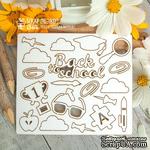 Чипборд ScrapBox - набор Школьный малый Hc-003 - ScrapUA.com