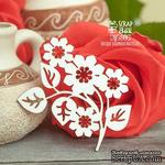 Чипборд Scrapbox - Веточка с цветочками Hf-044 - ScrapUA.com
