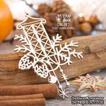 Чипборд ScrapBox - Новогодняя композиция с фонариком сложный Hh-114 - ScrapUA.com