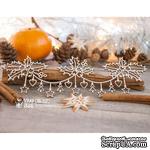 Чипборд ScrapBox - Гирлянда с остролистом и подвесками Hh-122 - ScrapUA.com