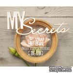 Чипборд ScrapBox - Надпись My Secrets - ScrapUA.com