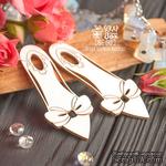 Чипборд ScrapBox - женские туфли с бантом Ho-148 - ScrapUA.com