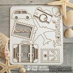 Чипборд ScrapBox - набор малый Путешествие - ScrapUA.com