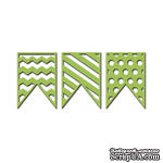 Ножи от Spellbinders – Banner Trio, Celebrations - ScrapUA.com
